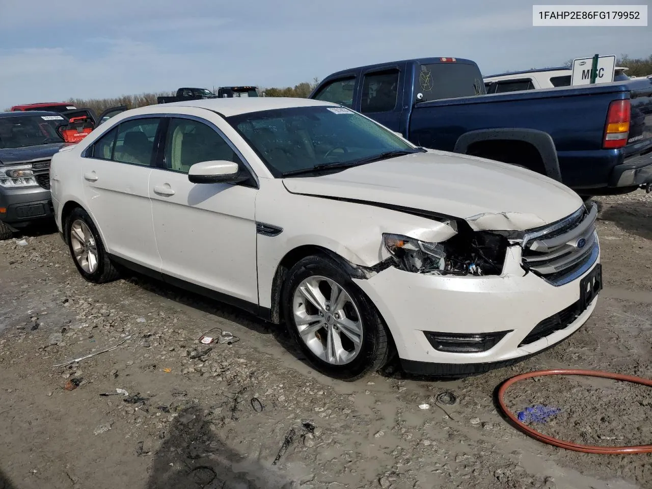 2015 Ford Taurus Sel VIN: 1FAHP2E86FG179952 Lot: 79018824