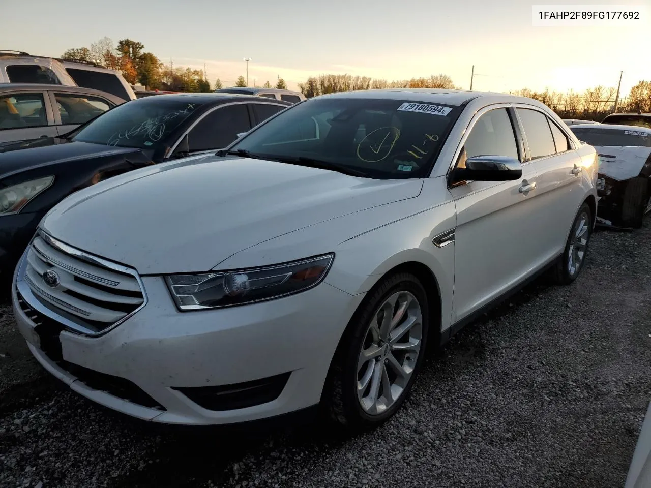 2015 Ford Taurus Limited VIN: 1FAHP2F89FG177692 Lot: 79180594