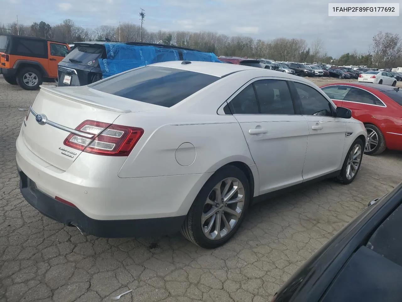 2015 Ford Taurus Limited VIN: 1FAHP2F89FG177692 Lot: 79180594