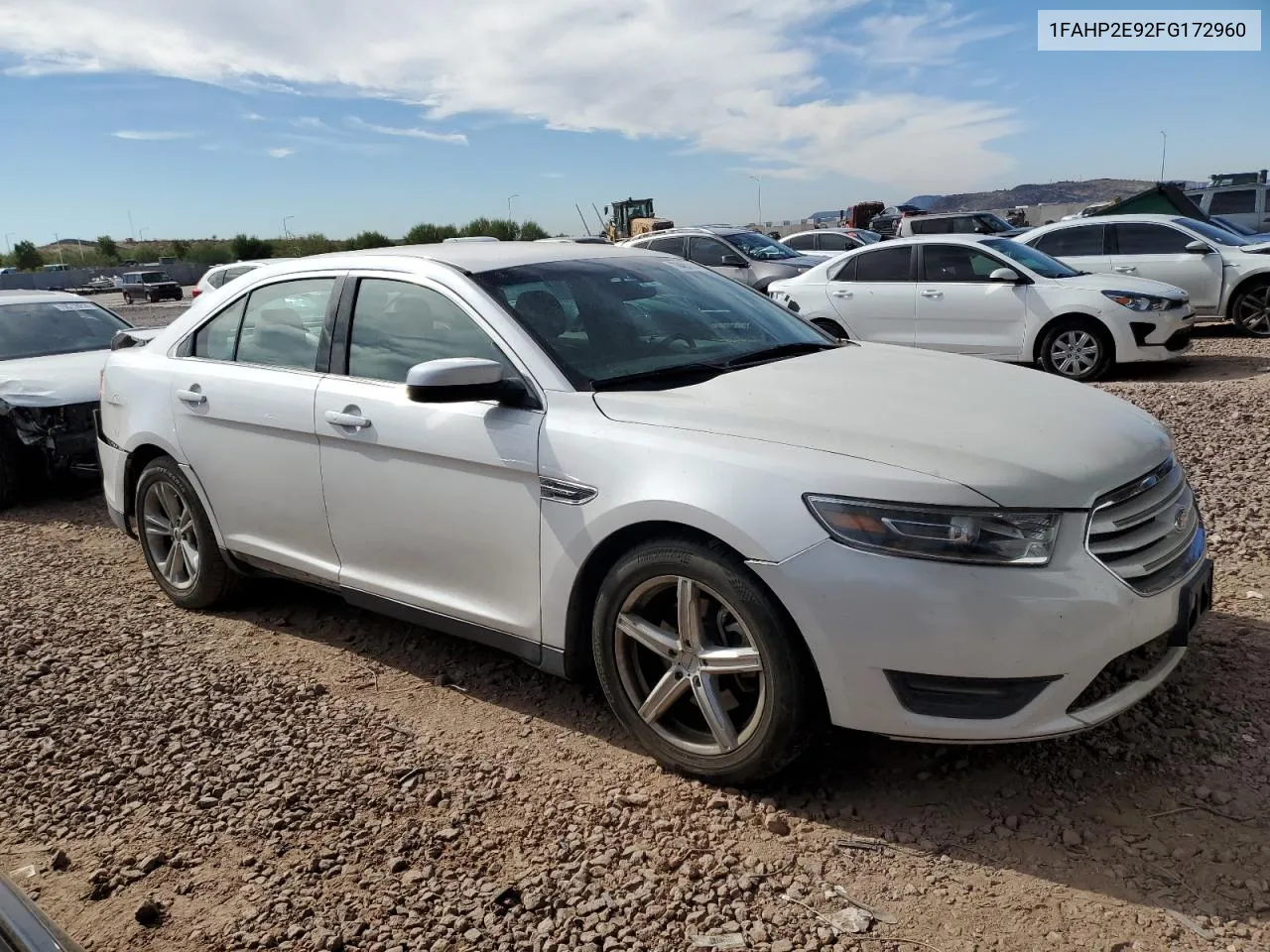 2015 Ford Taurus Sel VIN: 1FAHP2E92FG172960 Lot: 79465914