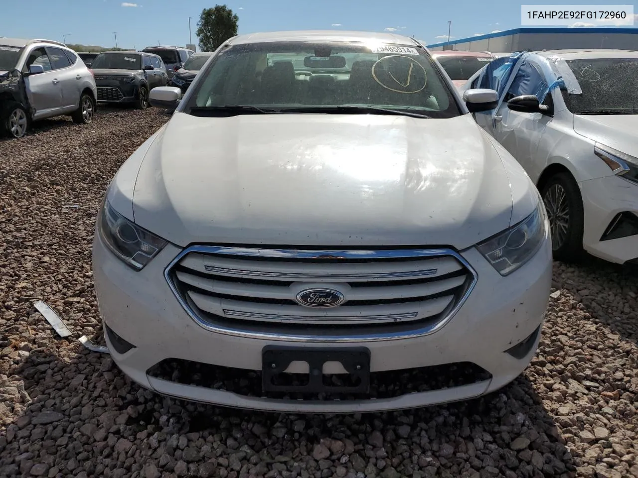 2015 Ford Taurus Sel VIN: 1FAHP2E92FG172960 Lot: 79465914