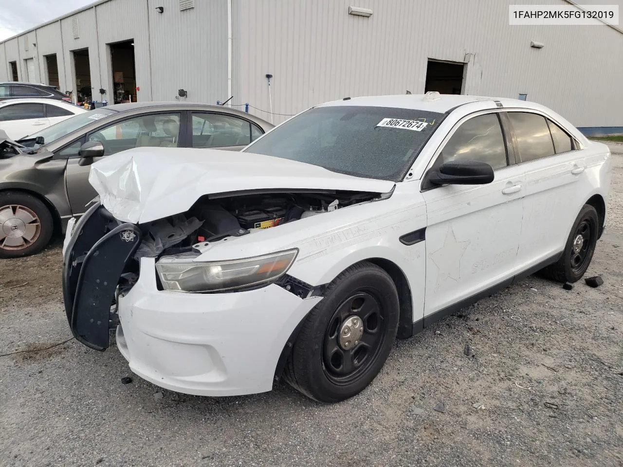 2015 Ford Taurus Police Interceptor VIN: 1FAHP2MK5FG132019 Lot: 80672674