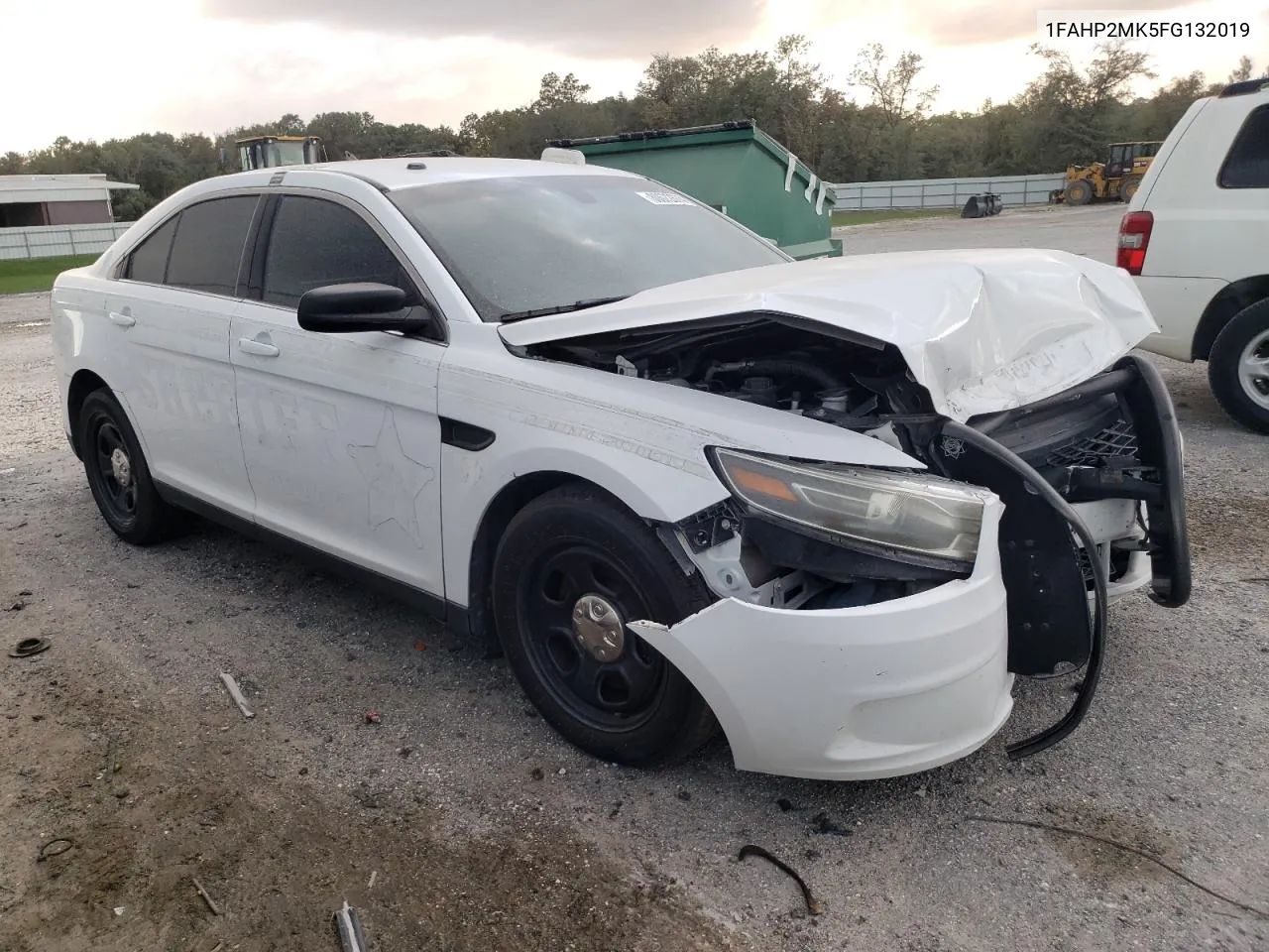 2015 Ford Taurus Police Interceptor VIN: 1FAHP2MK5FG132019 Lot: 80672674