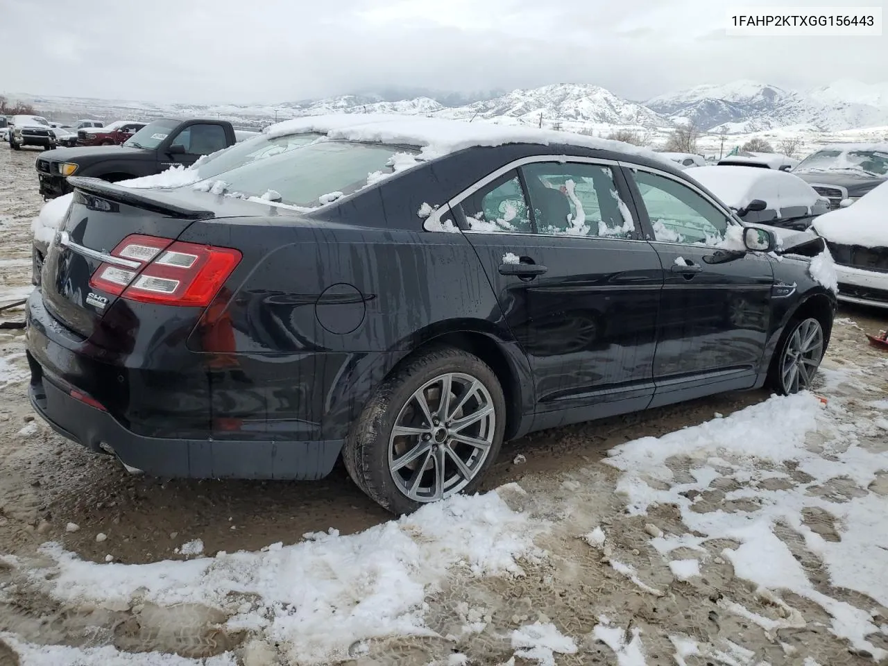 2016 Ford Taurus Sho VIN: 1FAHP2KTXGG156443 Lot: 42109384