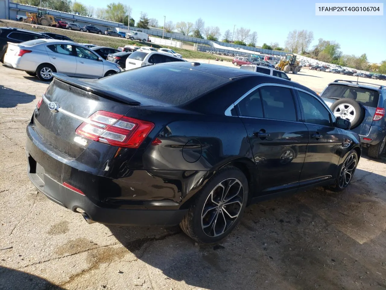 1FAHP2KT4GG106704 2016 Ford Taurus Sho