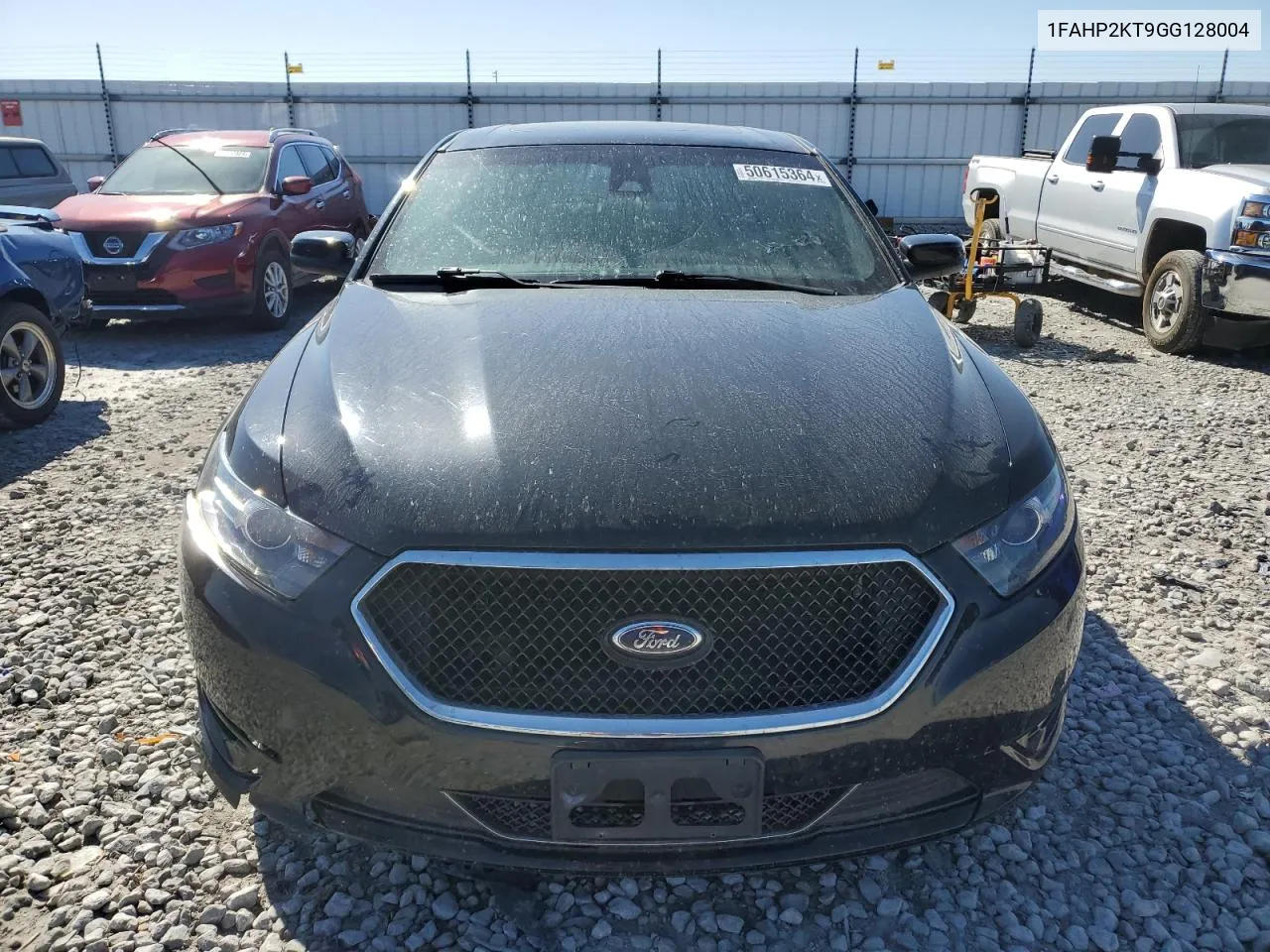 1FAHP2KT9GG128004 2016 Ford Taurus Sho