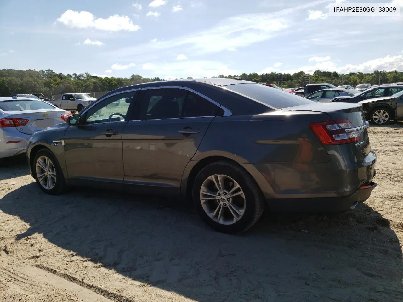 2016 Ford Taurus Sel VIN: 1FAHP2E80GG138069 Lot: 57074104