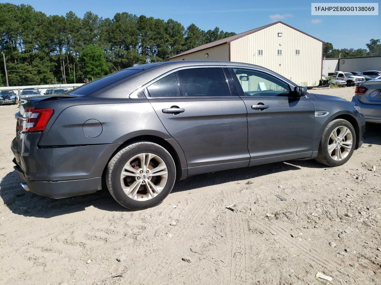 1FAHP2E80GG138069 2016 Ford Taurus Sel