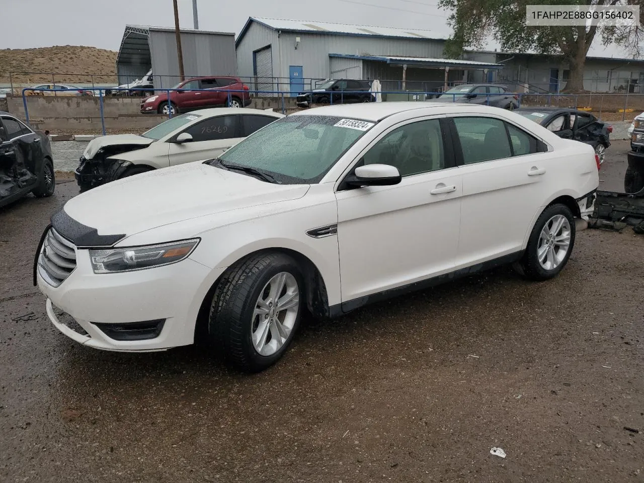 2016 Ford Taurus Sel VIN: 1FAHP2E88GG156402 Lot: 58158324