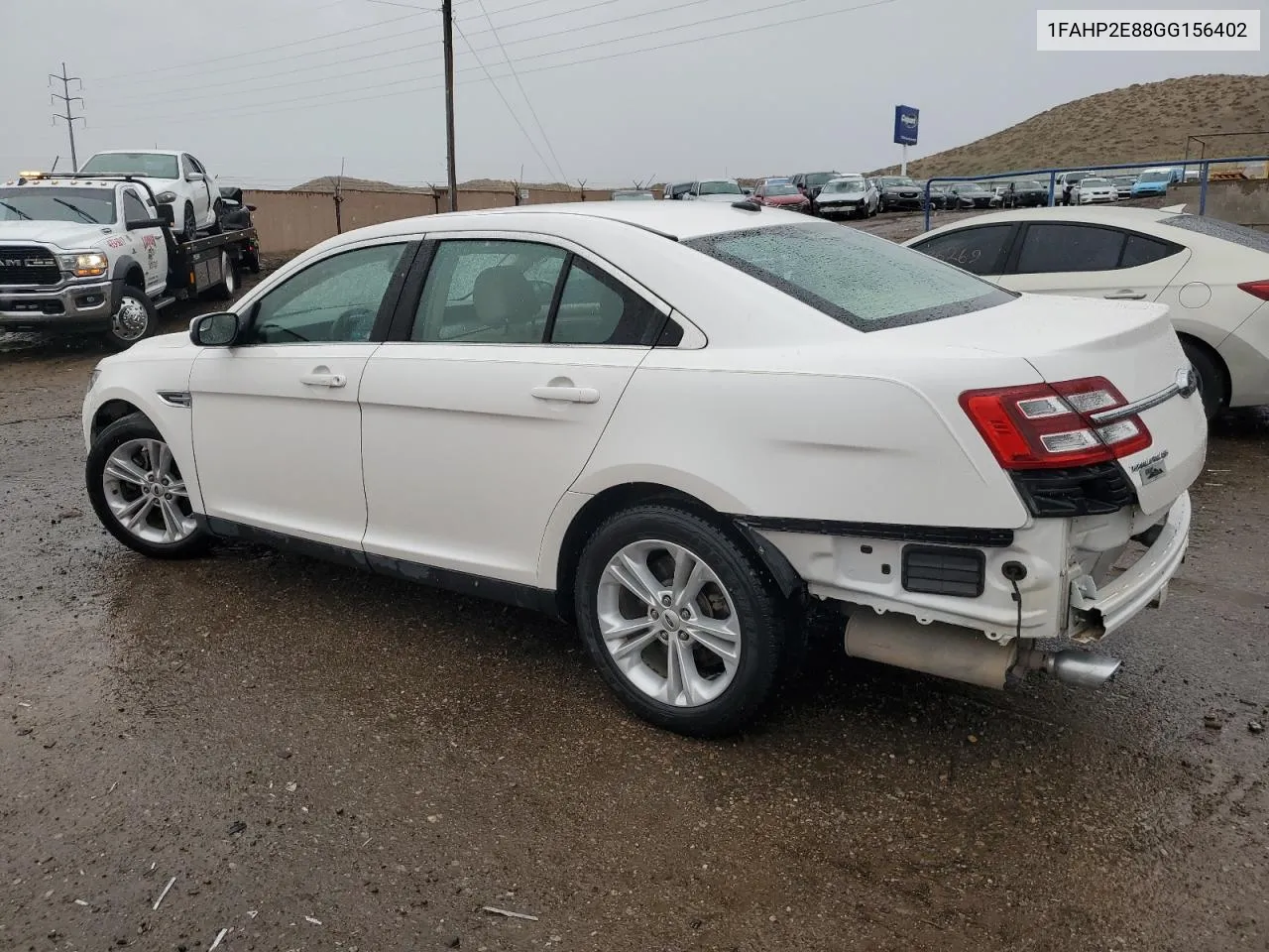 2016 Ford Taurus Sel VIN: 1FAHP2E88GG156402 Lot: 58158324