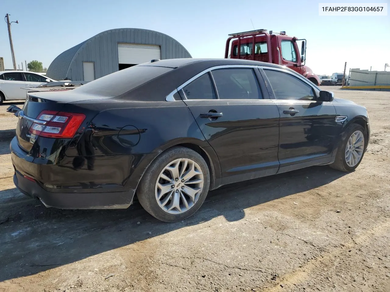 2016 Ford Taurus Limited VIN: 1FAHP2F83GG104657 Lot: 58428984