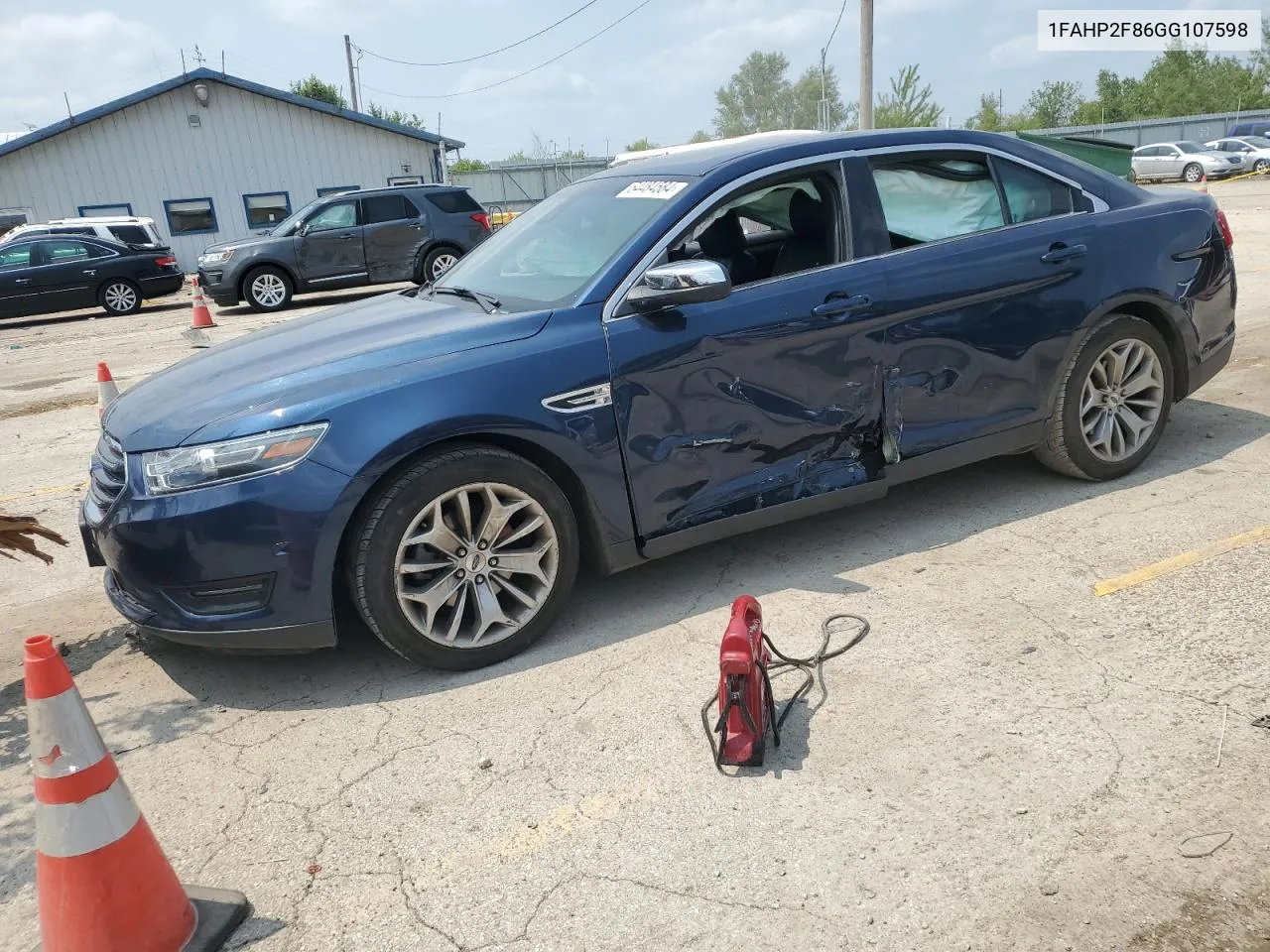 2016 Ford Taurus Limited VIN: 1FAHP2F86GG107598 Lot: 64484584