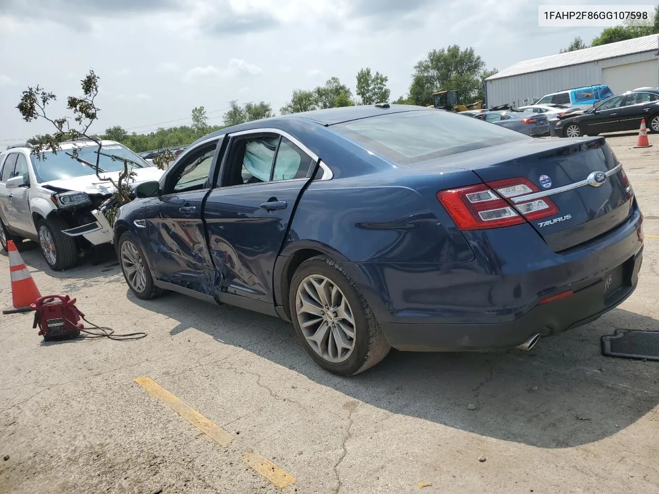 2016 Ford Taurus Limited VIN: 1FAHP2F86GG107598 Lot: 64484584