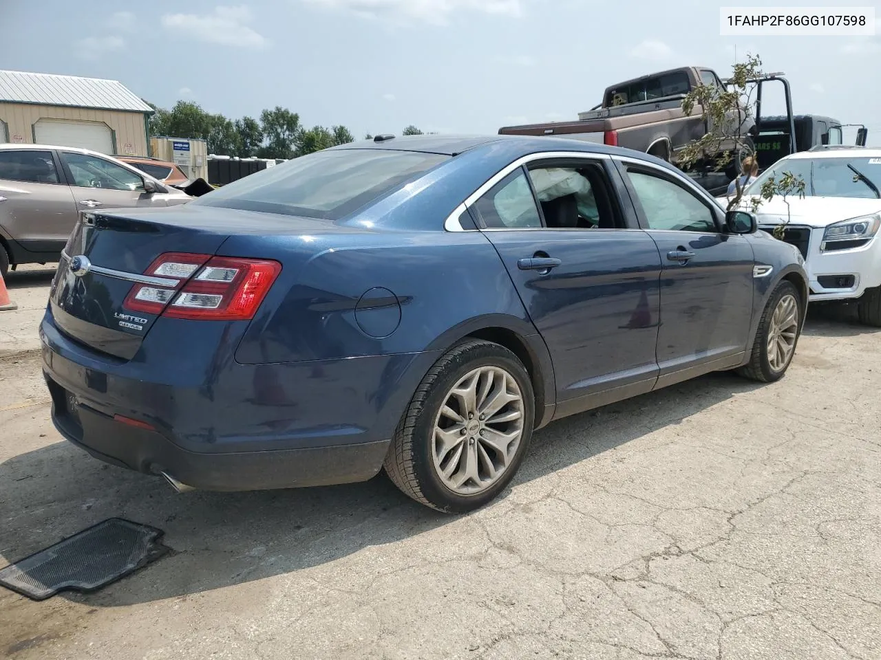 2016 Ford Taurus Limited VIN: 1FAHP2F86GG107598 Lot: 64484584