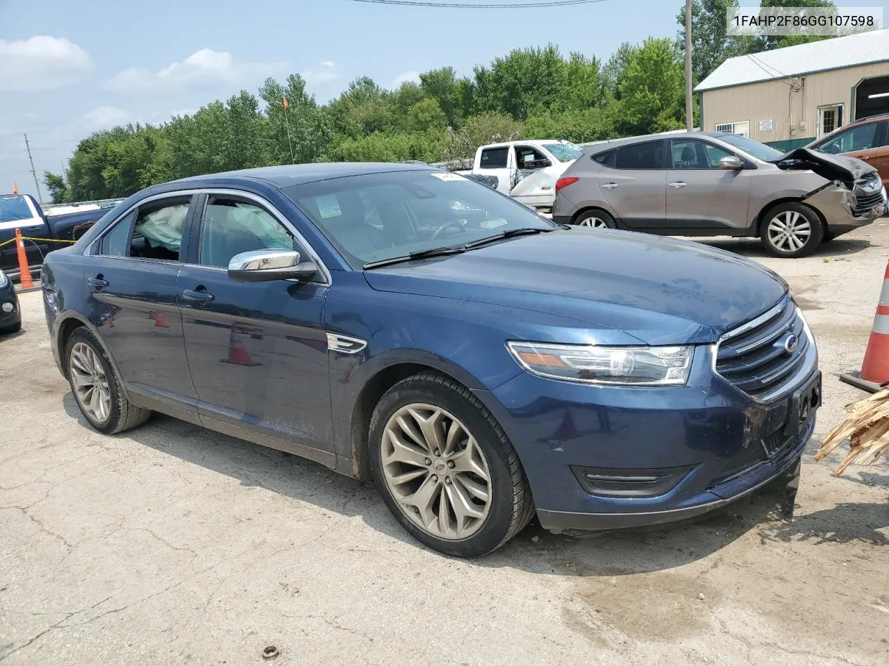 2016 Ford Taurus Limited VIN: 1FAHP2F86GG107598 Lot: 64484584