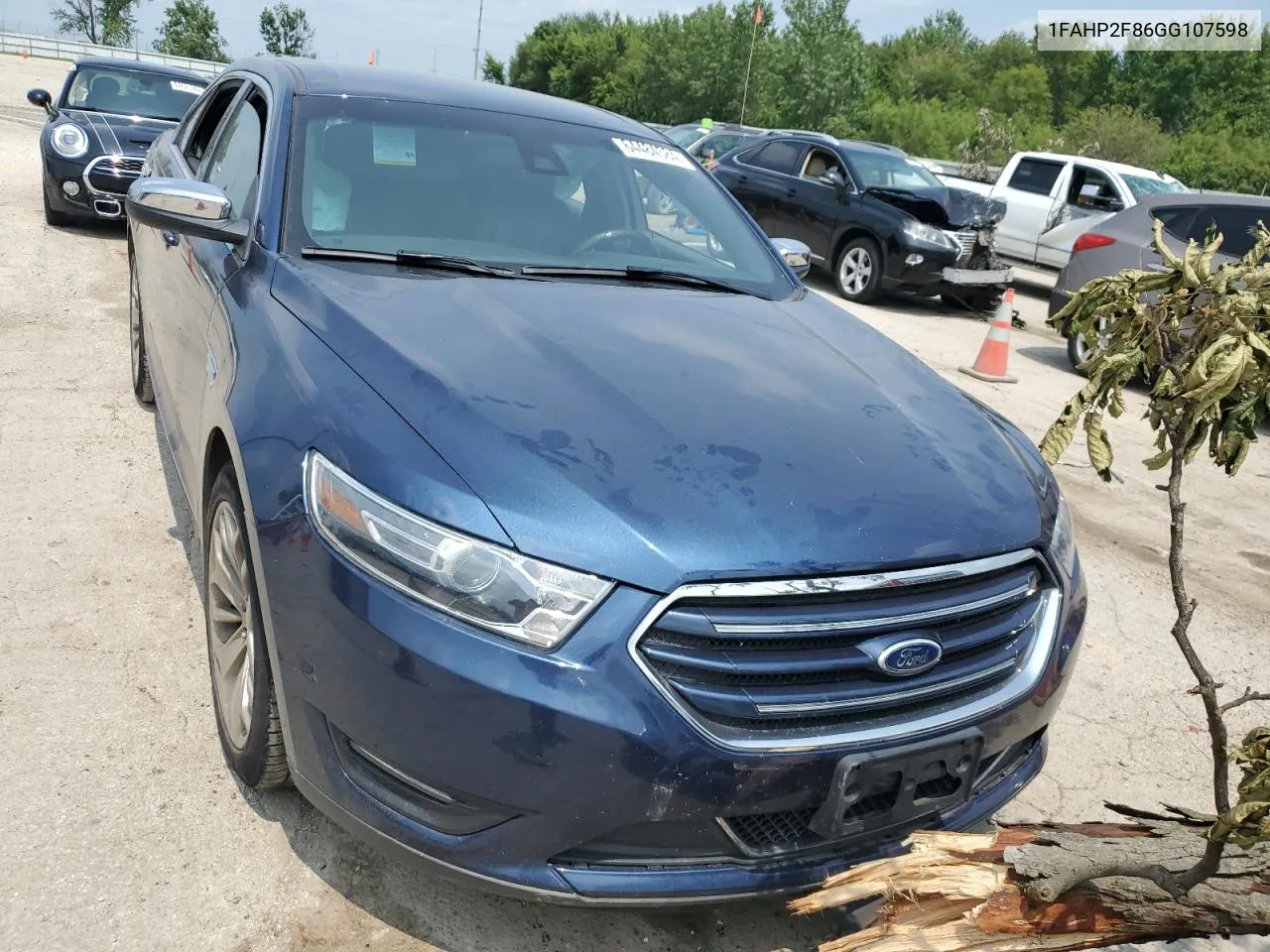 2016 Ford Taurus Limited VIN: 1FAHP2F86GG107598 Lot: 64484584