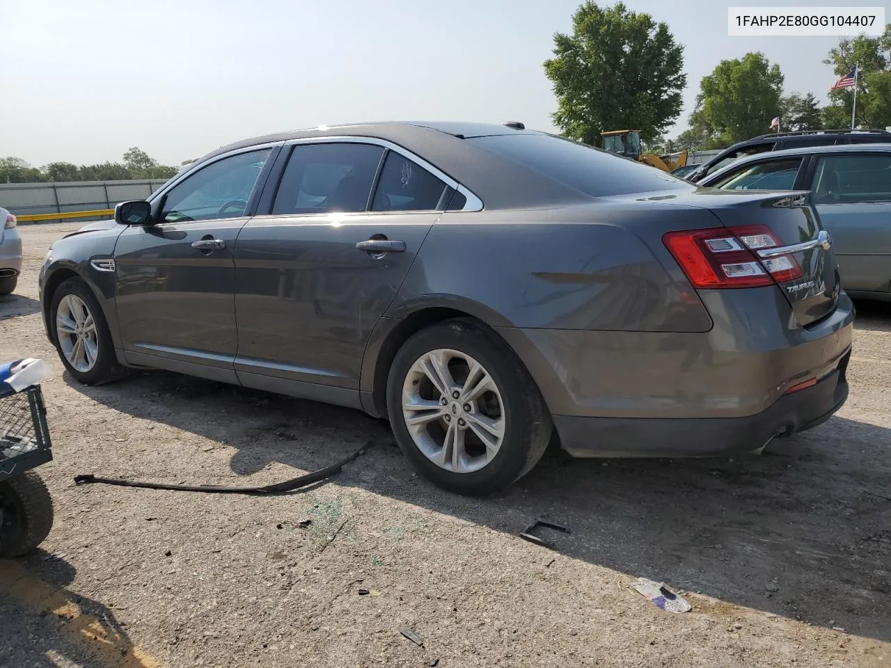 2016 Ford Taurus Sel VIN: 1FAHP2E80GG104407 Lot: 65071654