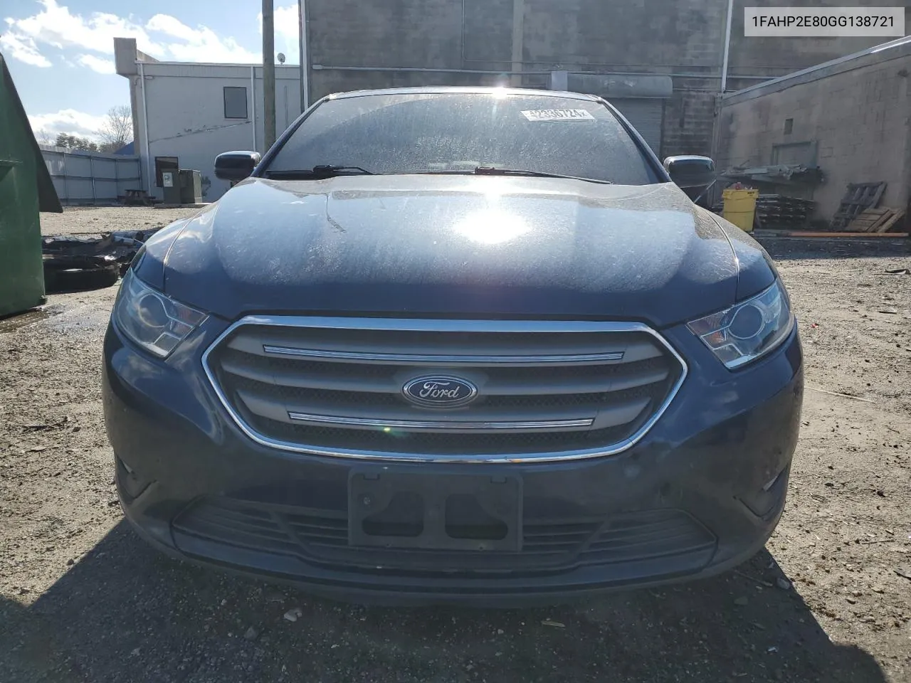 2016 Ford Taurus Sel VIN: 1FAHP2E80GG138721 Lot: 67315834