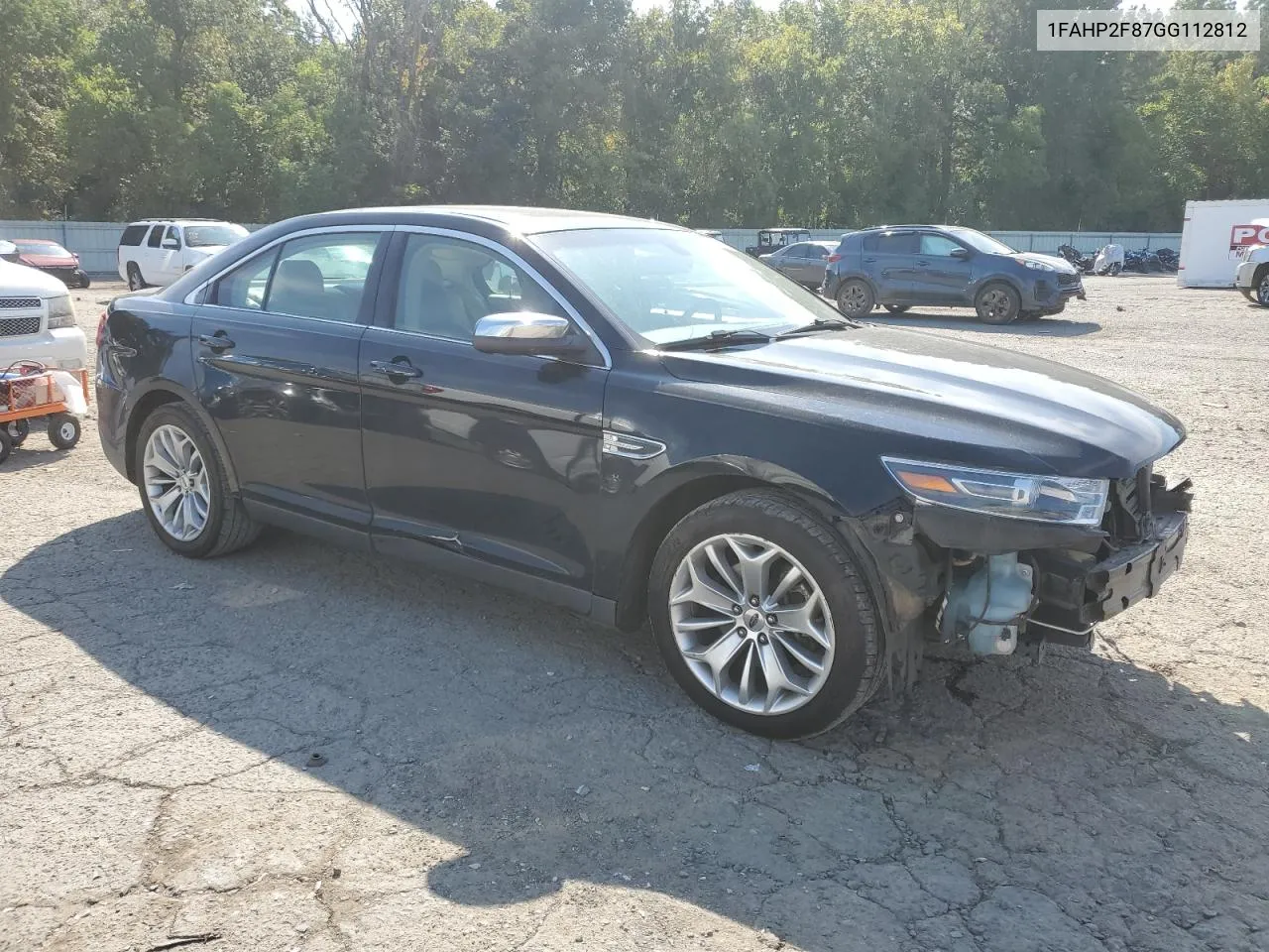 2016 Ford Taurus Limited VIN: 1FAHP2F87GG112812 Lot: 68493094