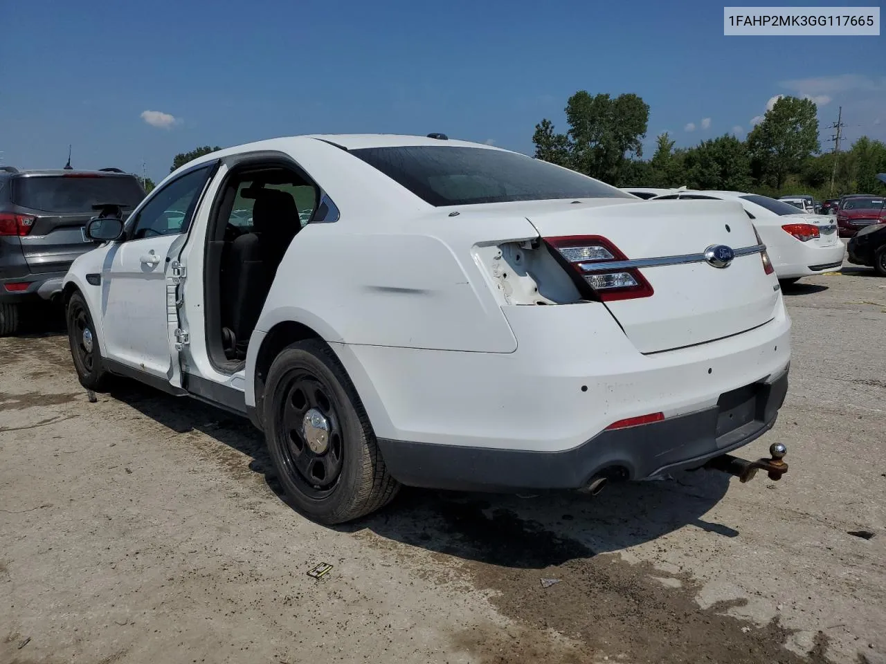 2016 Ford Taurus Police Interceptor VIN: 1FAHP2MK3GG117665 Lot: 69043914