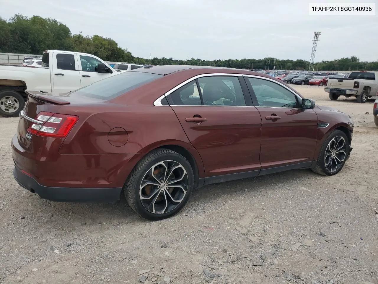 1FAHP2KT8GG140936 2016 Ford Taurus Sho