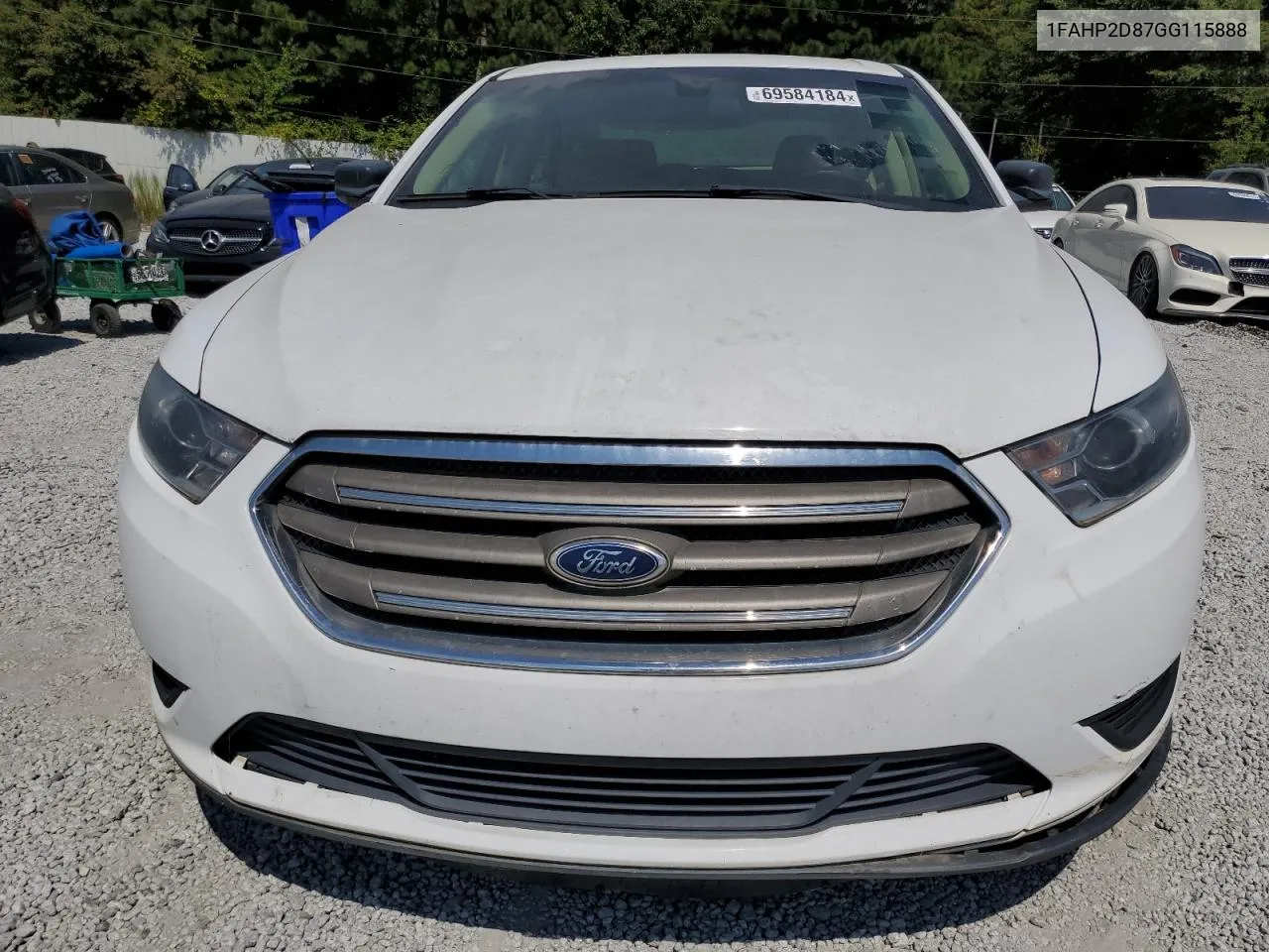 2016 Ford Taurus Se VIN: 1FAHP2D87GG115888 Lot: 69584184