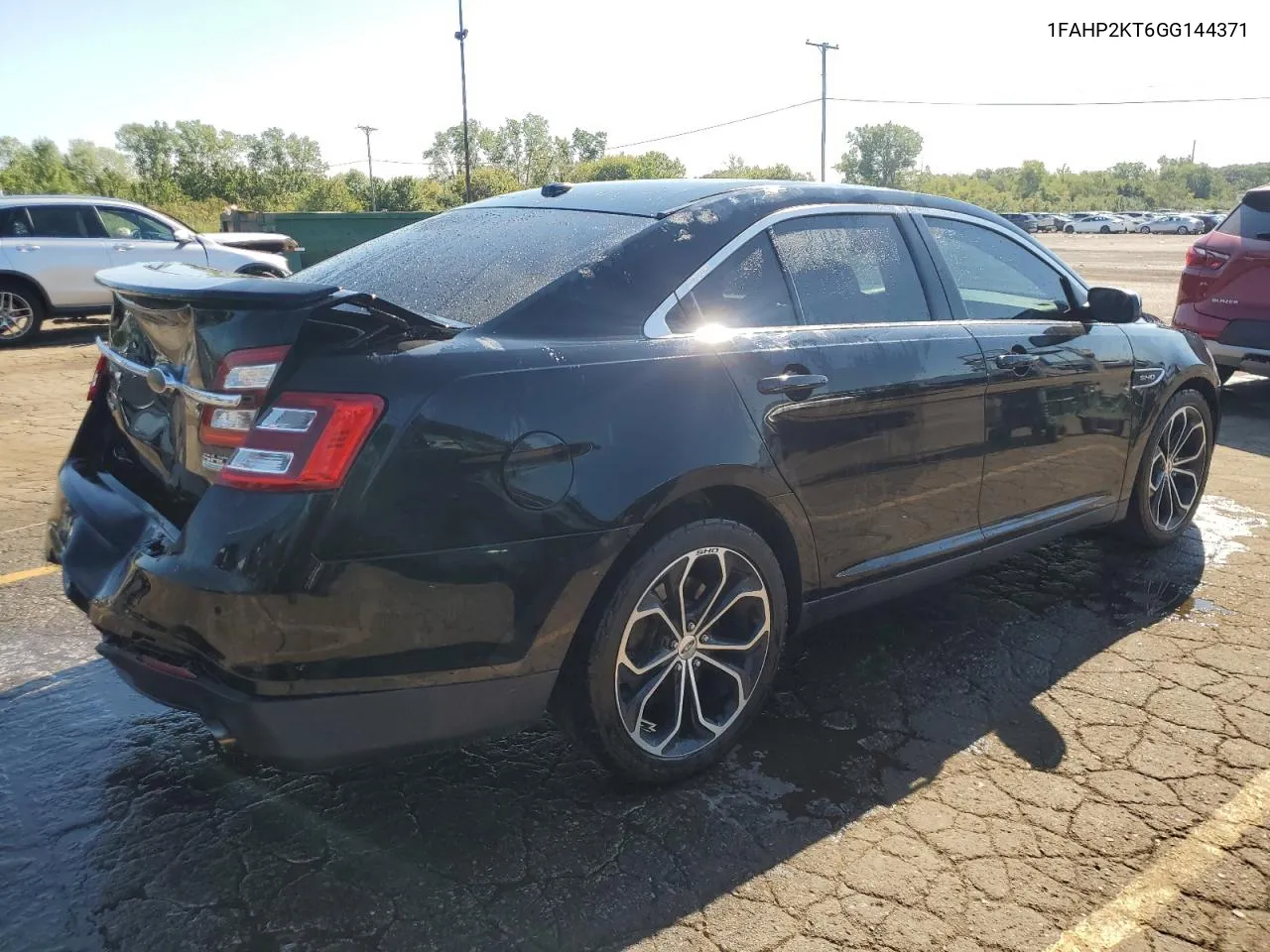 2016 Ford Taurus Sho VIN: 1FAHP2KT6GG144371 Lot: 69770874