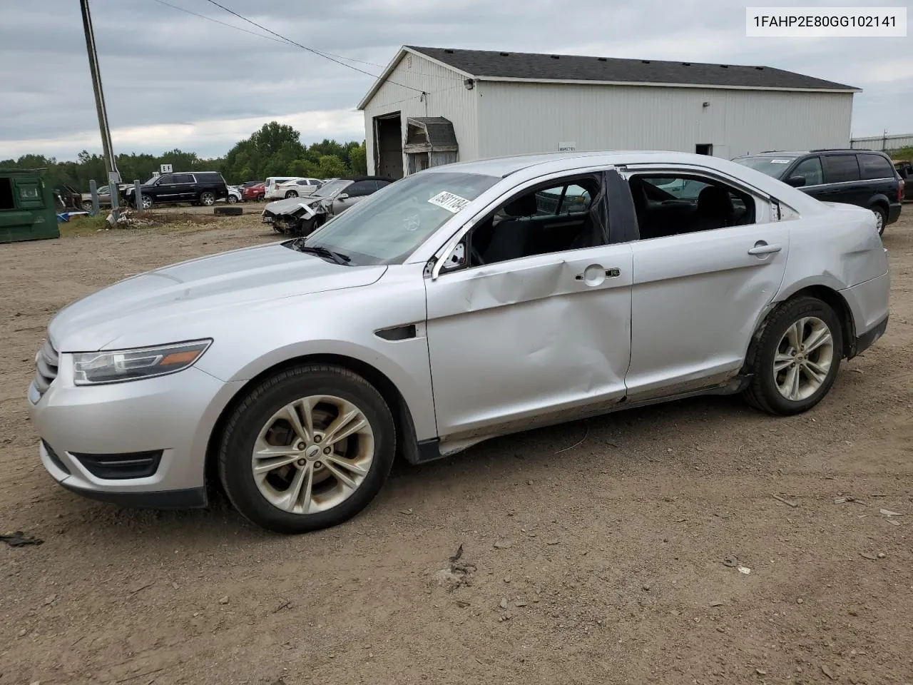 2016 Ford Taurus Sel VIN: 1FAHP2E80GG102141 Lot: 69811184