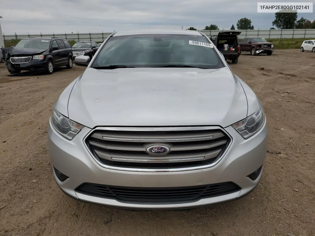 2016 Ford Taurus Sel VIN: 1FAHP2E80GG102141 Lot: 69811184