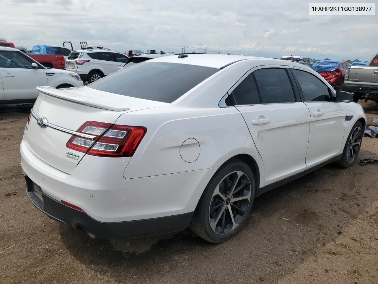 2016 Ford Taurus Sho VIN: 1FAHP2KT1GG138977 Lot: 70246594