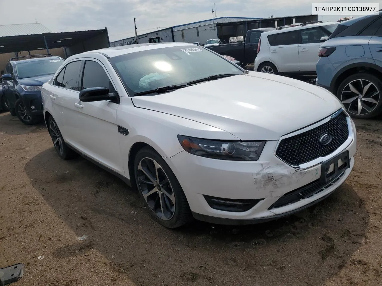 1FAHP2KT1GG138977 2016 Ford Taurus Sho