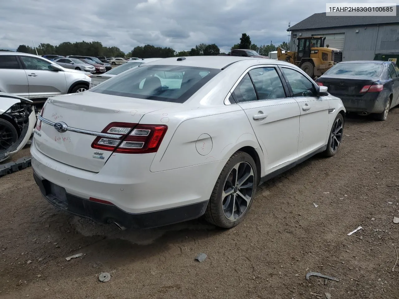 2016 Ford Taurus Sel VIN: 1FAHP2H83GG100685 Lot: 70313134