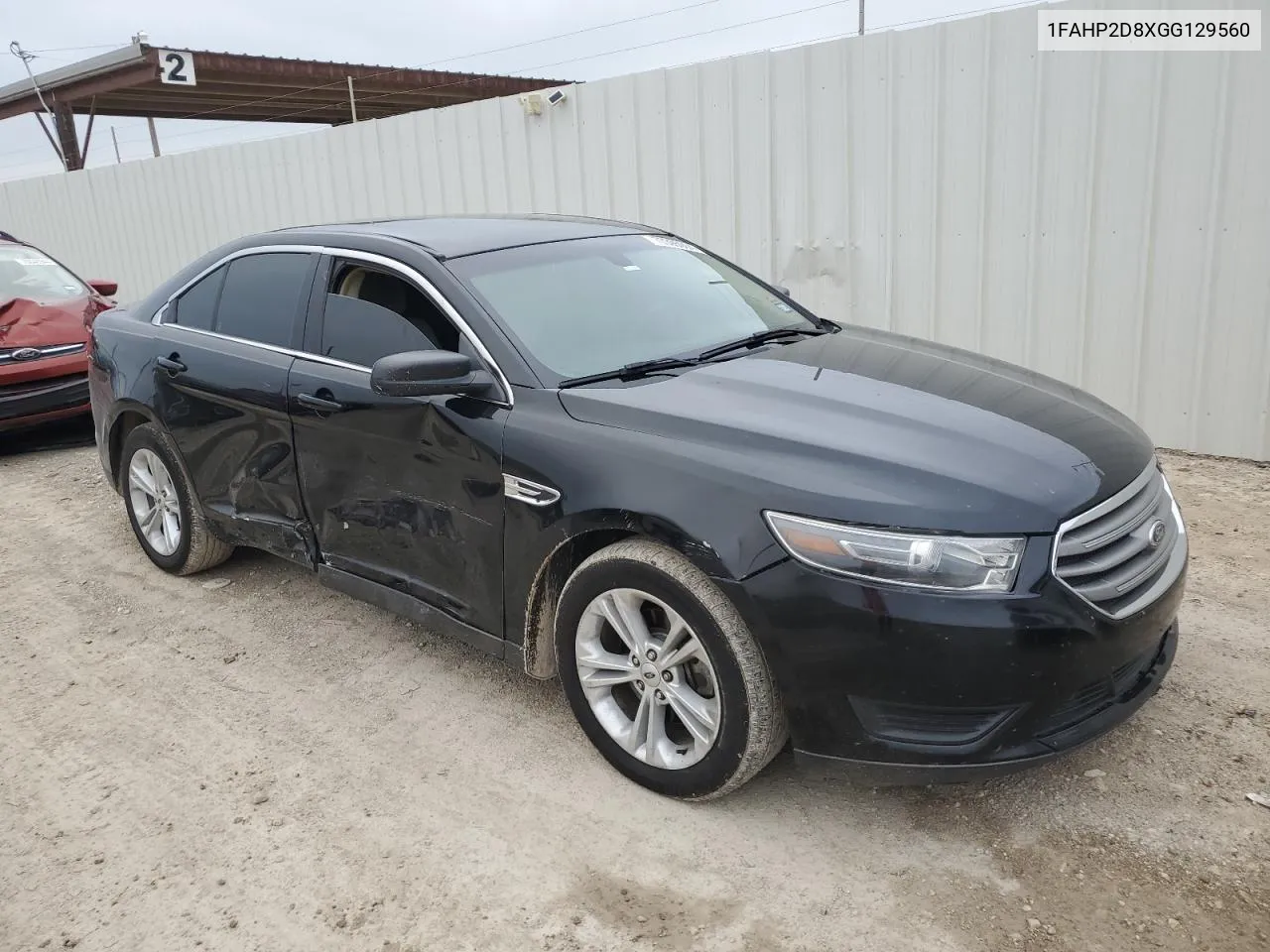 2016 Ford Taurus Se VIN: 1FAHP2D8XGG129560 Lot: 70395004