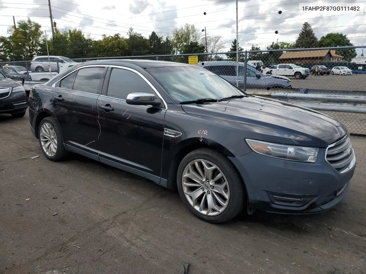 2016 Ford Taurus Limited VIN: 1FAHP2F87GG111482 Lot: 70512564