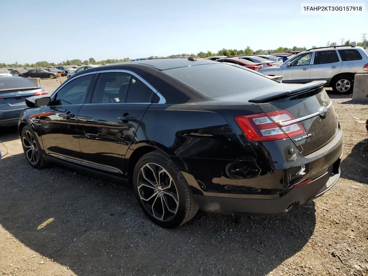 2016 Ford Taurus Sho VIN: 1FAHP2KT3GG157918 Lot: 70536184