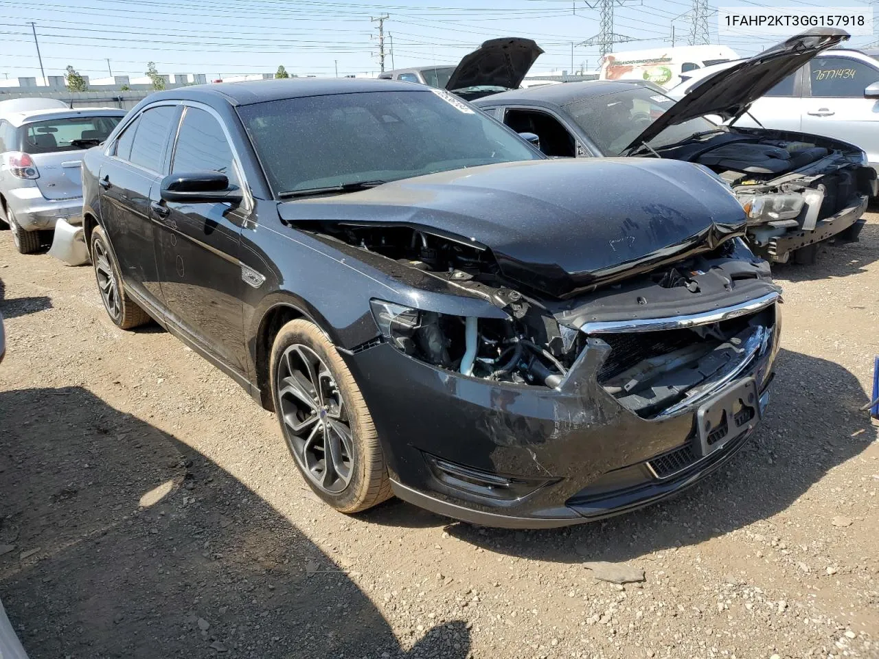 1FAHP2KT3GG157918 2016 Ford Taurus Sho