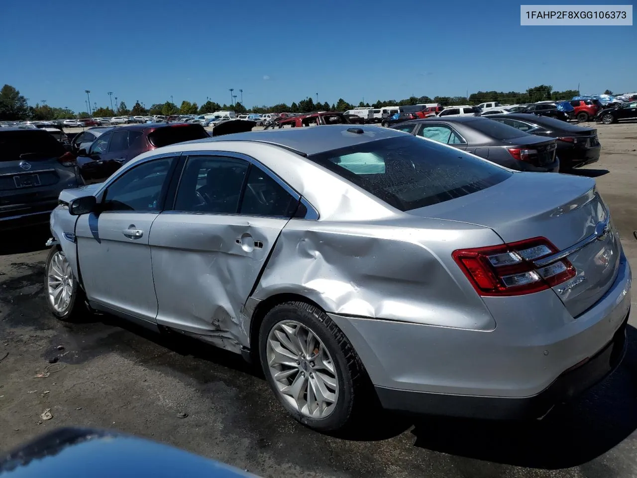 2016 Ford Taurus Limited VIN: 1FAHP2F8XGG106373 Lot: 70619344