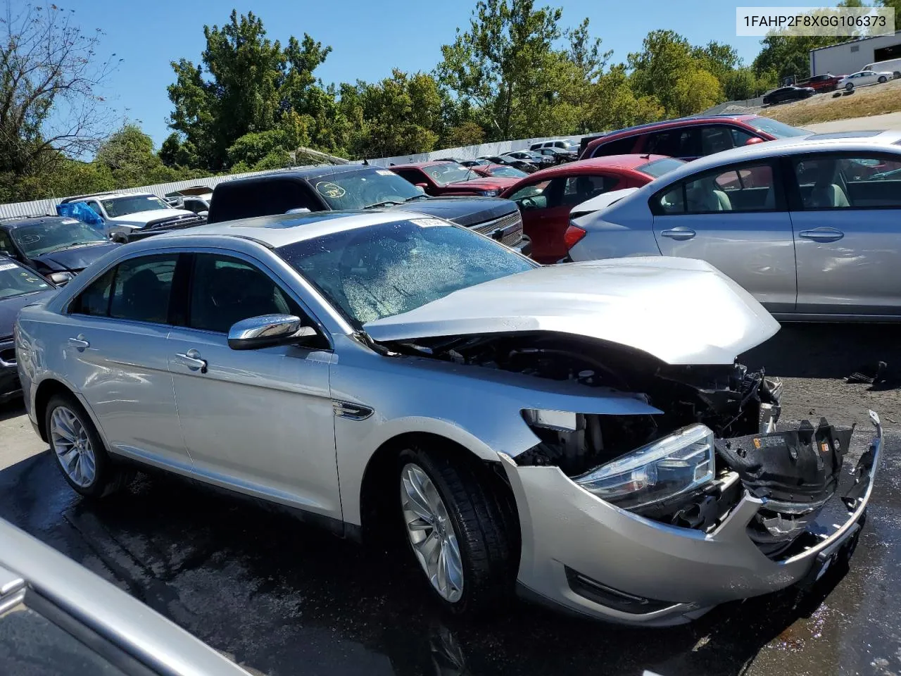 2016 Ford Taurus Limited VIN: 1FAHP2F8XGG106373 Lot: 70619344