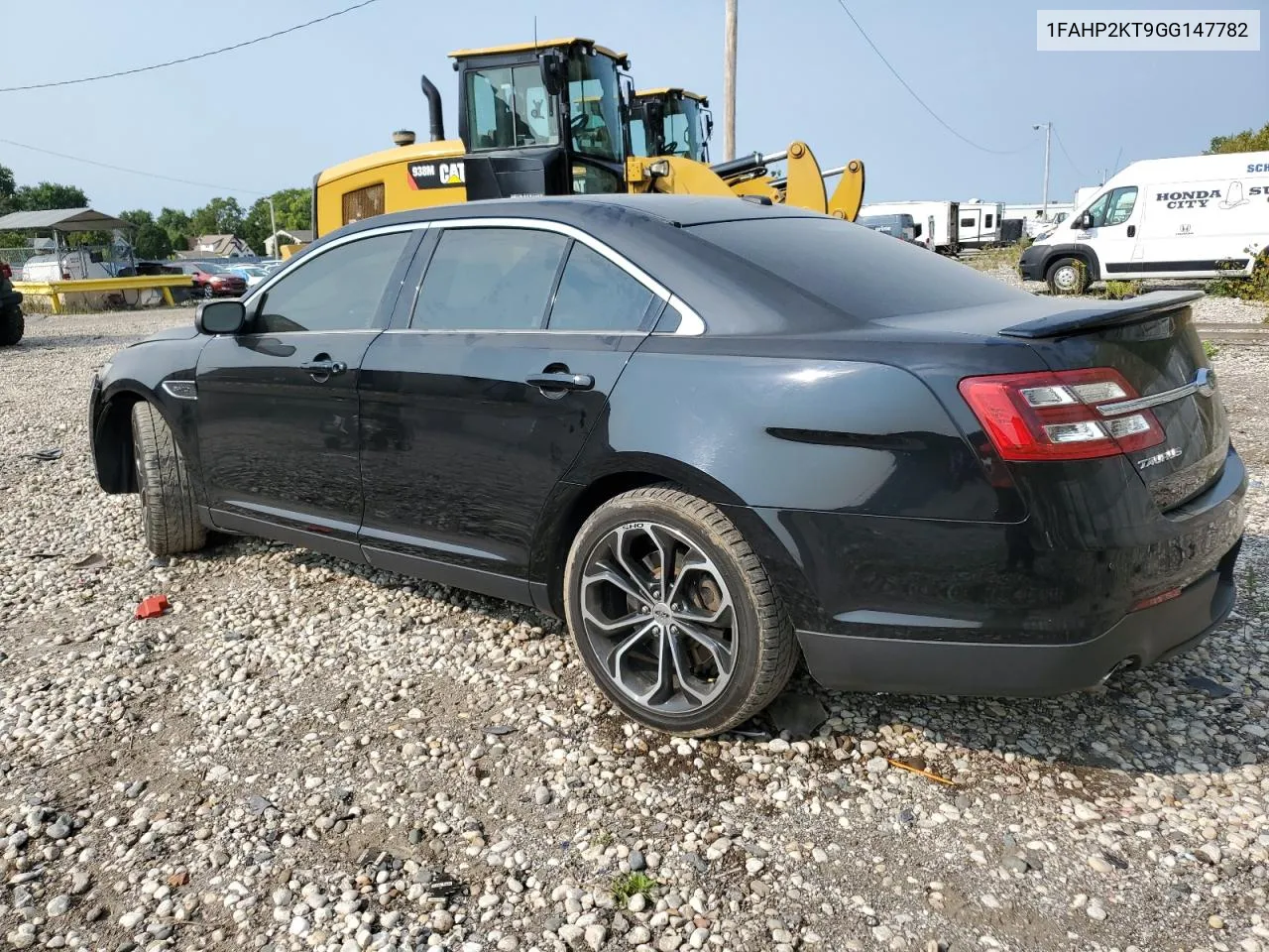 2016 Ford Taurus Sho VIN: 1FAHP2KT9GG147782 Lot: 70900364