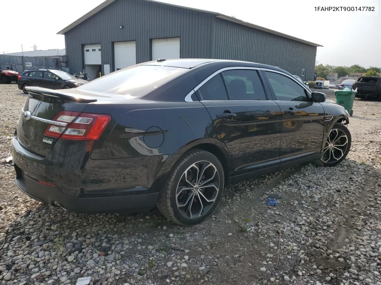 2016 Ford Taurus Sho VIN: 1FAHP2KT9GG147782 Lot: 70900364