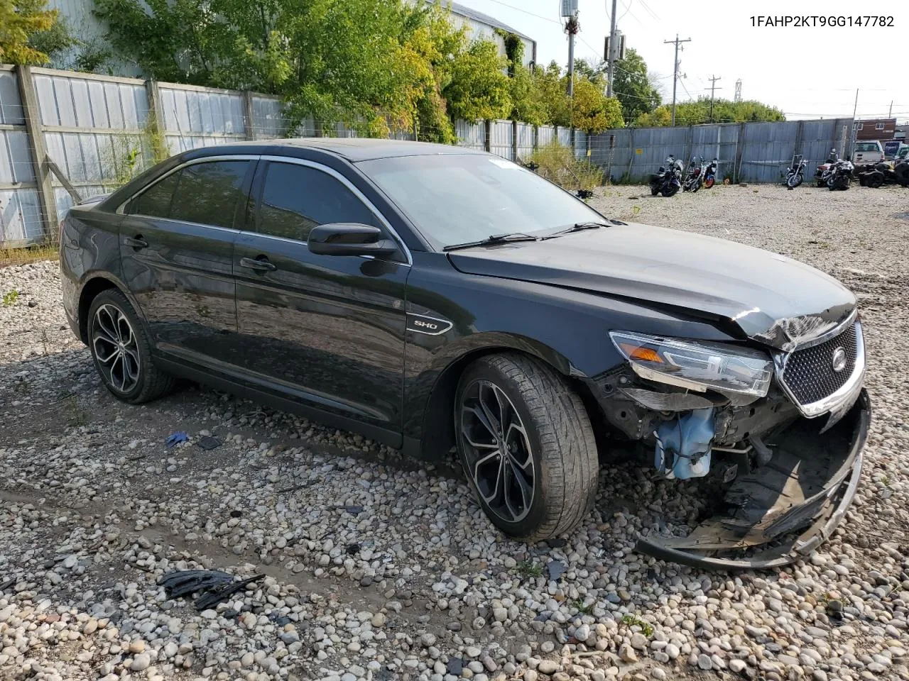 2016 Ford Taurus Sho VIN: 1FAHP2KT9GG147782 Lot: 70900364