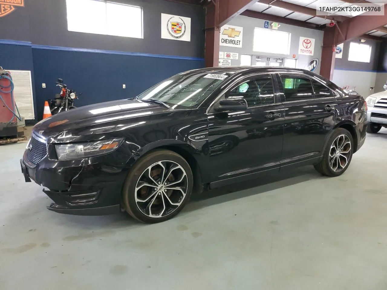 1FAHP2KT3GG149768 2016 Ford Taurus Sho