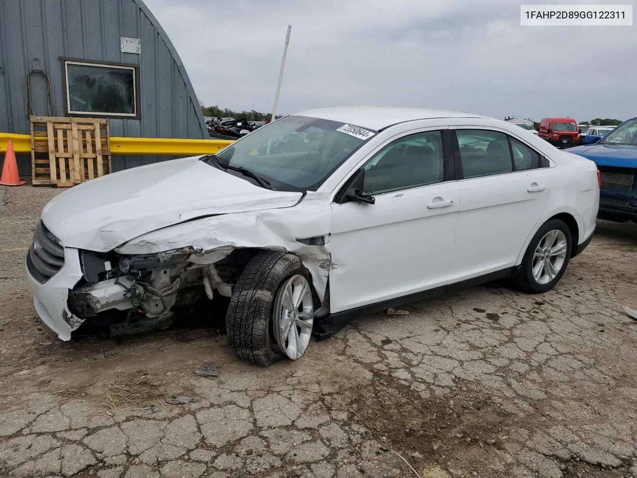 2016 Ford Taurus Se VIN: 1FAHP2D89GG122311 Lot: 72050644