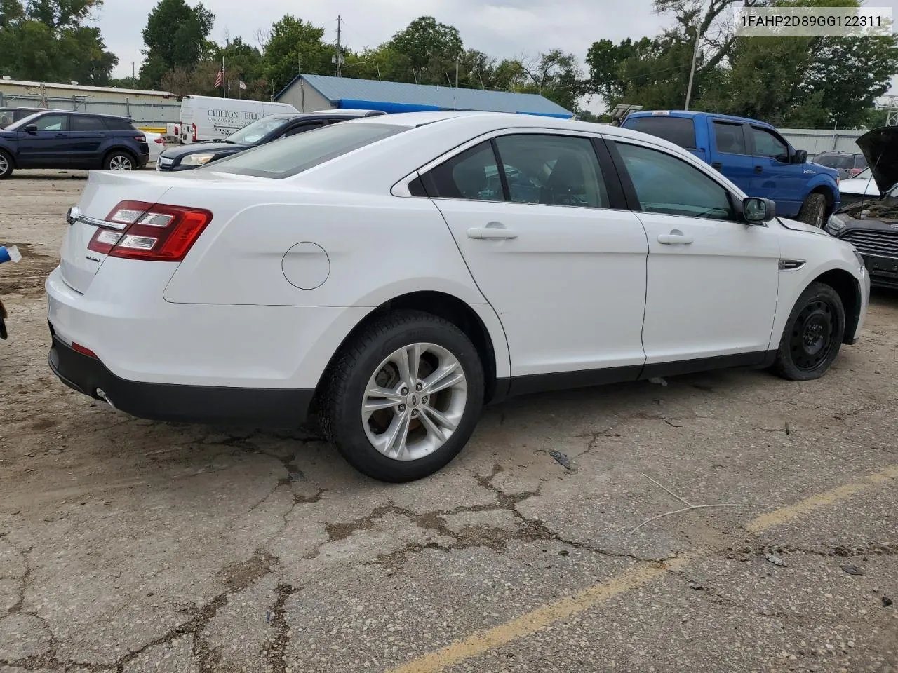 2016 Ford Taurus Se VIN: 1FAHP2D89GG122311 Lot: 72050644