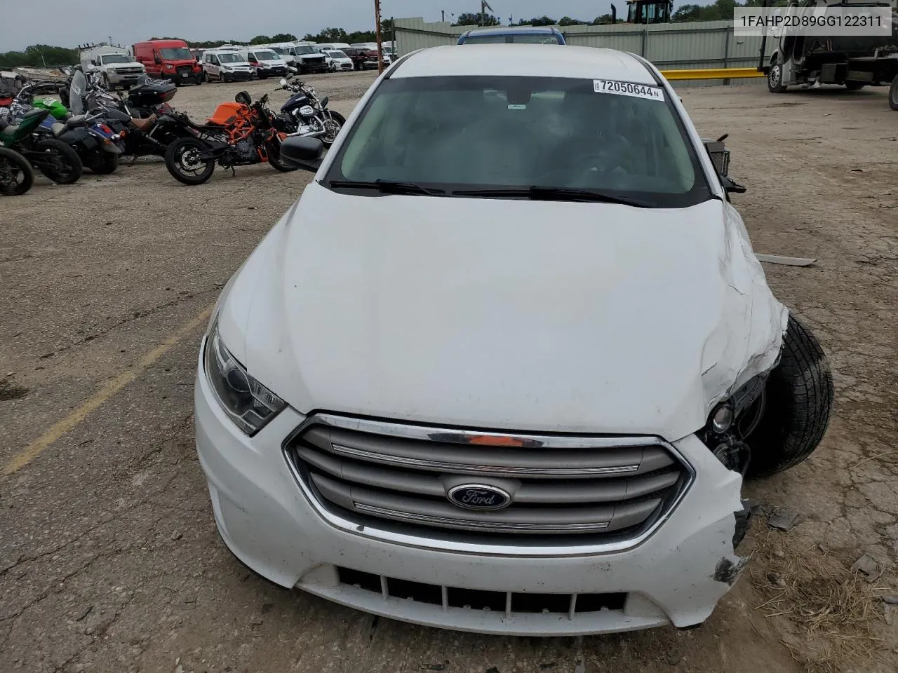 2016 Ford Taurus Se VIN: 1FAHP2D89GG122311 Lot: 72050644