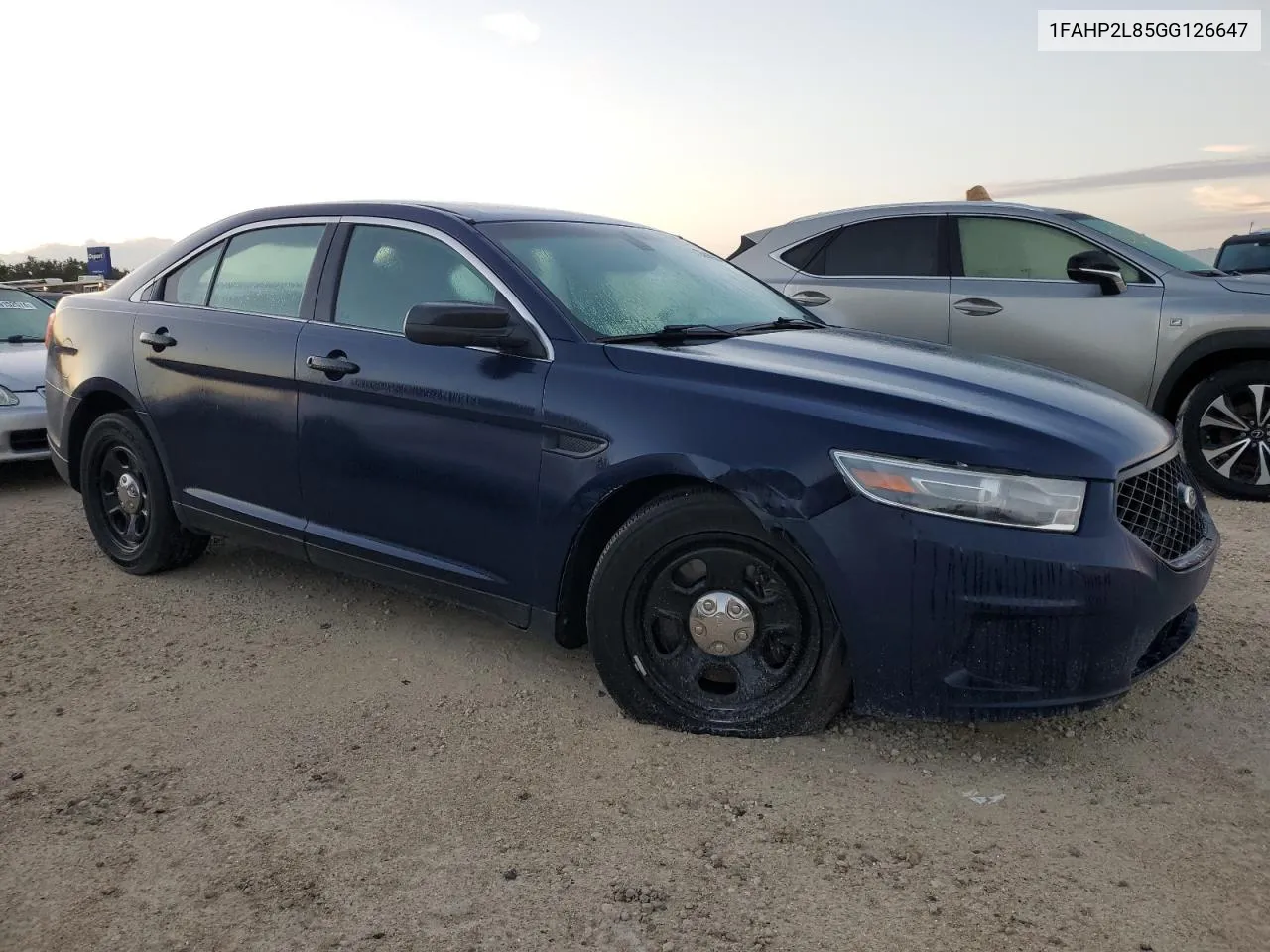 2016 Ford Taurus Police Interceptor VIN: 1FAHP2L85GG126647 Lot: 73386964