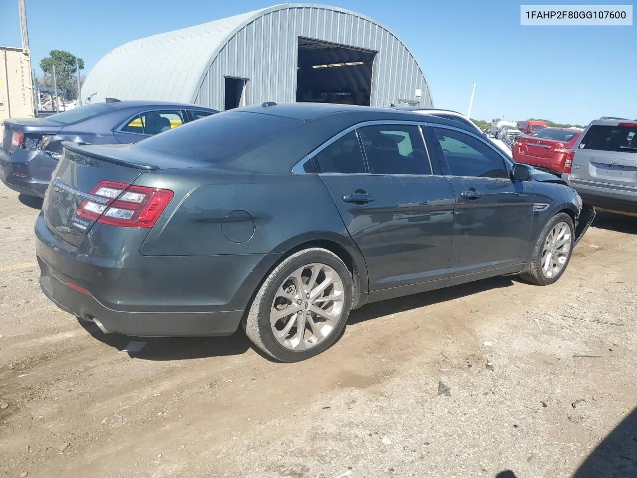 2016 Ford Taurus Limited VIN: 1FAHP2F80GG107600 Lot: 73409624