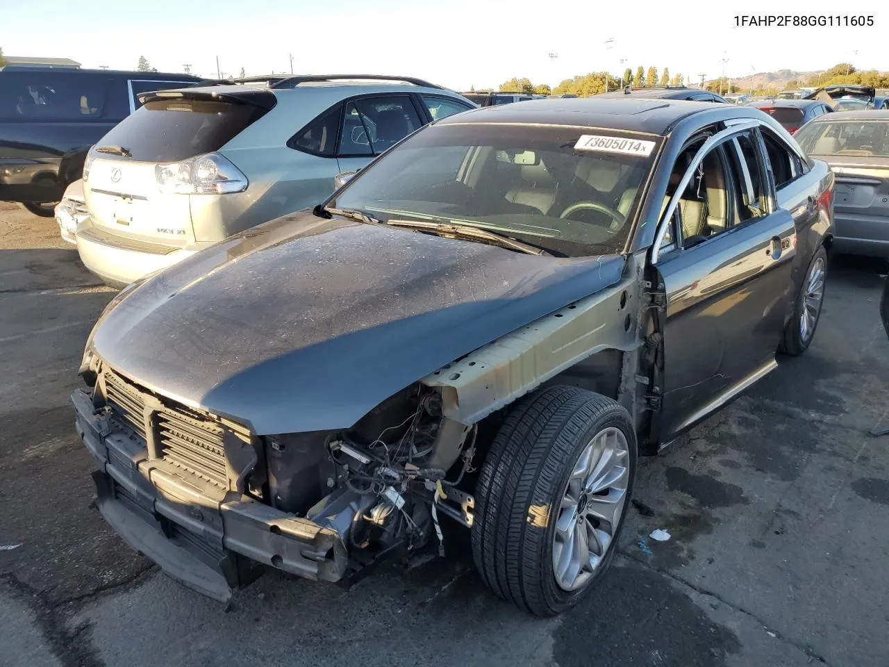 2016 Ford Taurus Limited VIN: 1FAHP2F88GG111605 Lot: 73605014