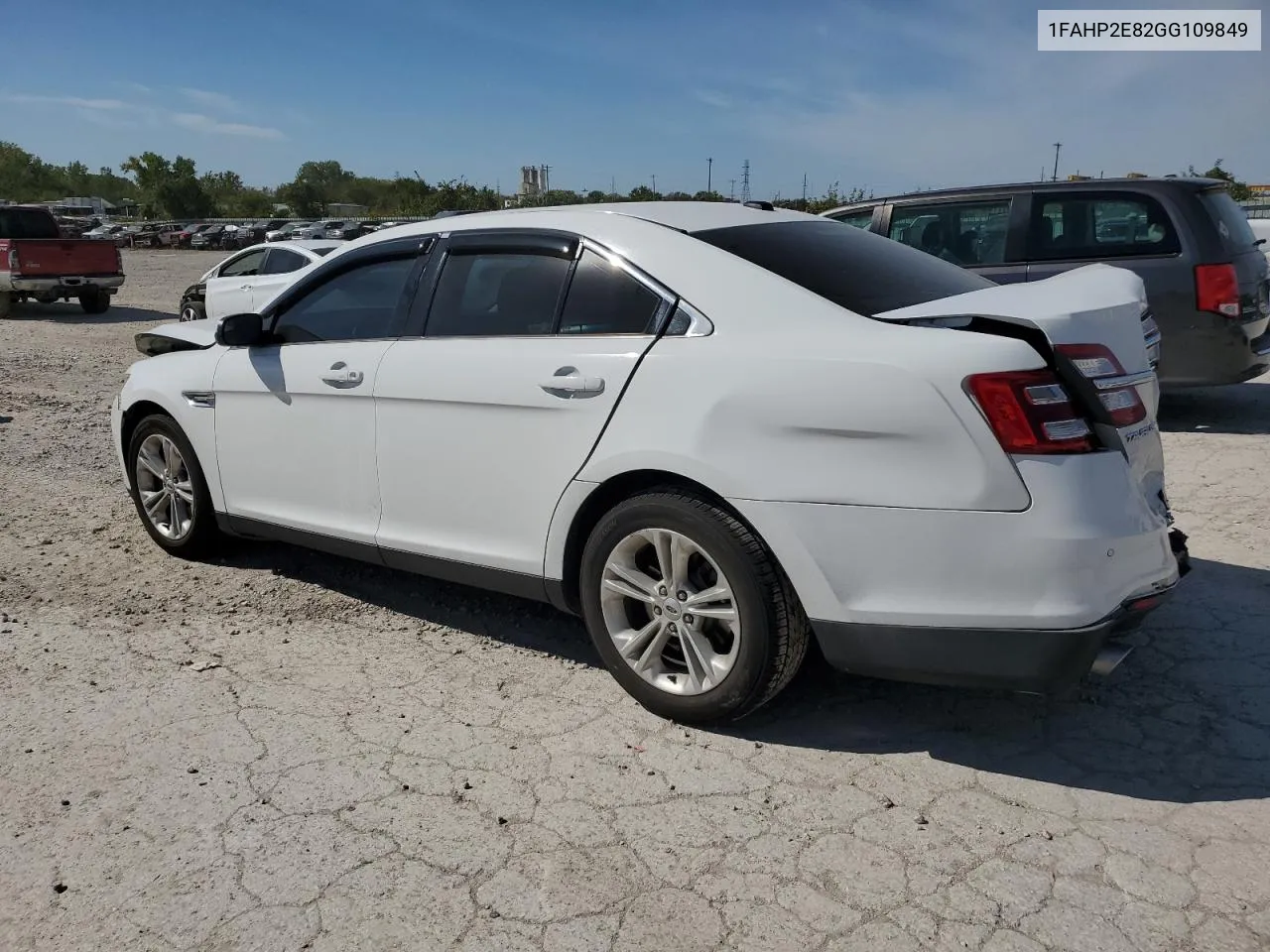 2016 Ford Taurus Sel VIN: 1FAHP2E82GG109849 Lot: 73624534