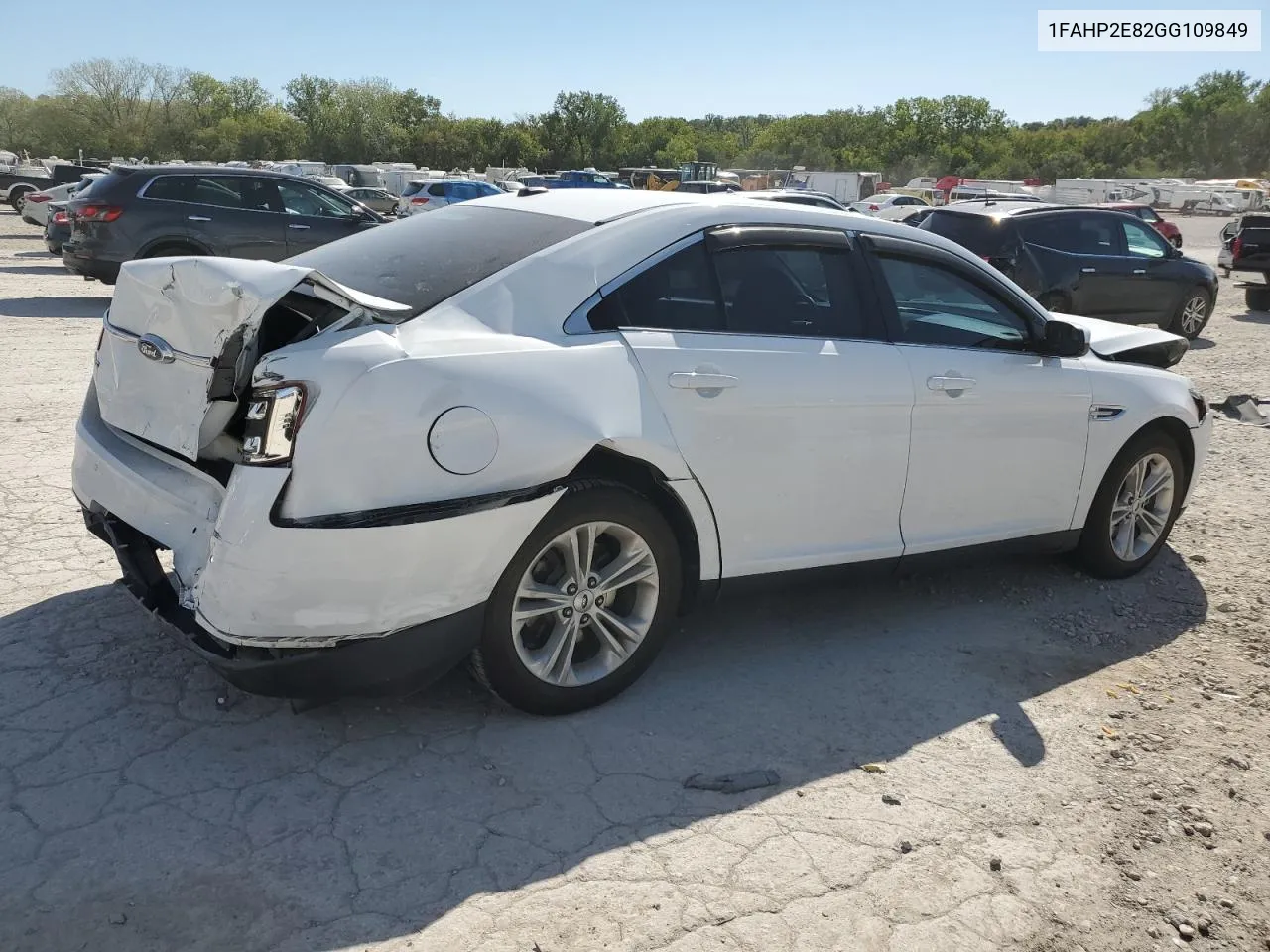 2016 Ford Taurus Sel VIN: 1FAHP2E82GG109849 Lot: 73624534